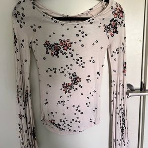 Free people long sleeved top